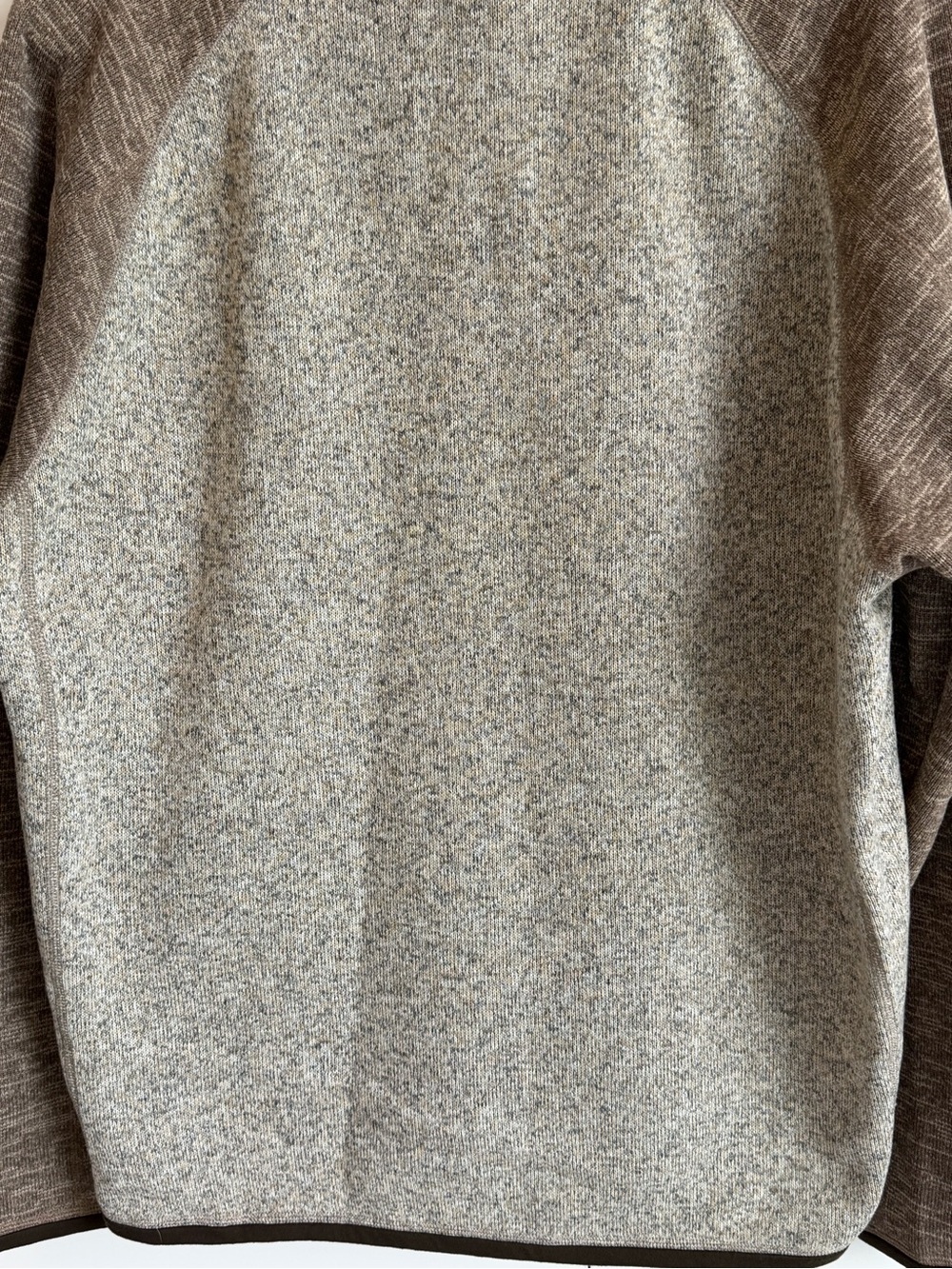 Patagonia Men’s XL 1/4 Zip Pullover Fleece Jacket Brown Outdoor Classic - Picture 4 of 8